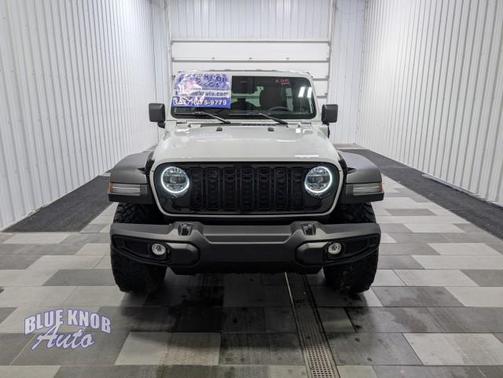 Bright White Clearcoat 2025 Jeep Wrangler 4xe Willys