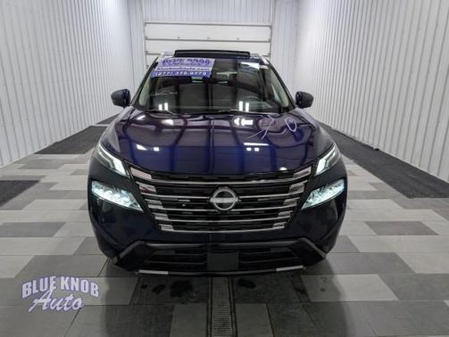Deep Ocean Blue Pearl 2024 Nissan Rogue Platinum