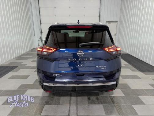 Deep Ocean Blue Pearl 2024 Nissan Rogue Platinum