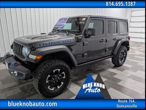 Granite Crystal Metallic Clearcoat 2025 Jeep Wrangler 4xe Rubicon