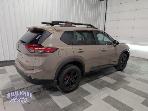 Baja Storm Metallic 2025 Nissan Rogue Rock Creek