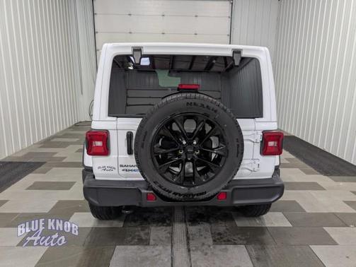 Bright White Clearcoat 2025 Jeep Wrangler 4xe Sahara