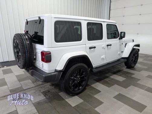 Bright White Clearcoat 2025 Jeep Wrangler 4xe Sahara