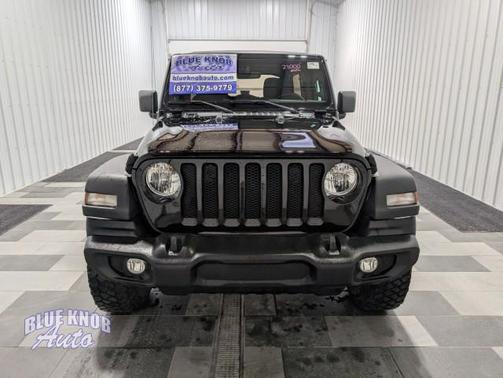 Black Clearcoat 2022 Jeep Wrangler Unlimited Sport