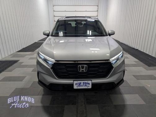 Solar Silver Metallic 2025 Honda CR-V EX AWD