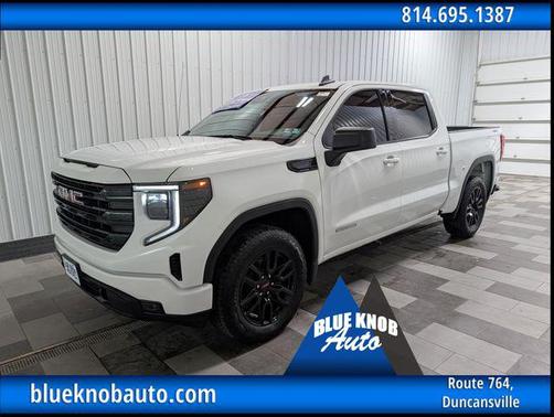 Summit White 2024 GMC Sierra 1500 Elevation