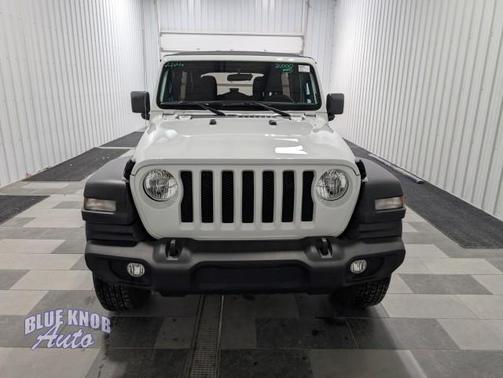 Bright White Clearcoat 2023 Jeep Wrangler Sport S