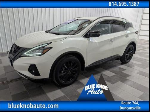 Pearl White Tricoat 2024 Nissan Murano SV Intelligent AWD
