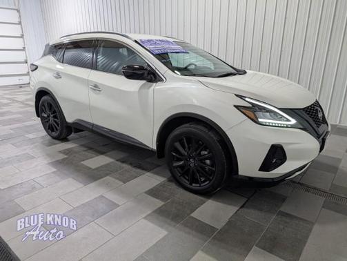 Pearl White Tricoat 2024 Nissan Murano SV Intelligent AWD