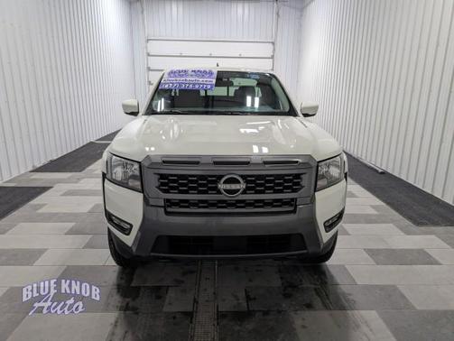 Glacier White 2025 Nissan Frontier SV