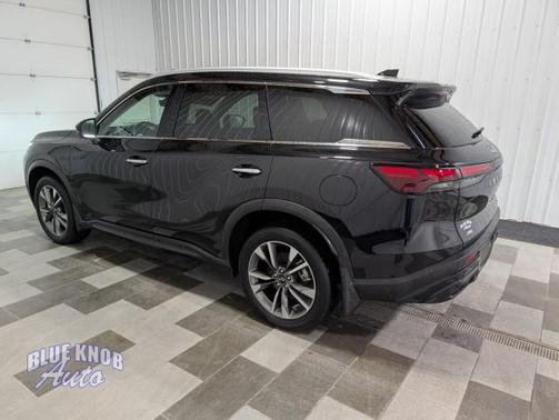 Mineral Black 2025 INFINITI QX60 Luxe