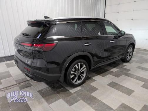 Mineral Black 2025 INFINITI QX60 Luxe