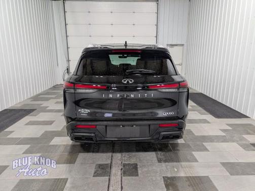 Mineral Black 2025 INFINITI QX60 Luxe