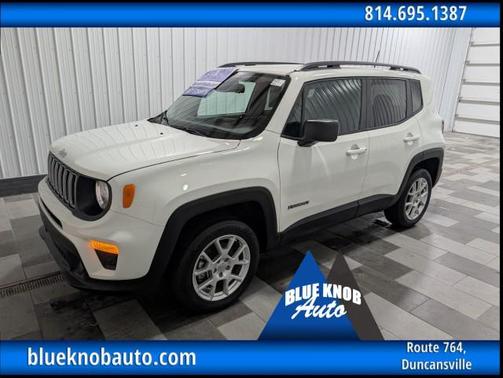 Alpine White Clearcoat 2023 Jeep Renegade Latitude