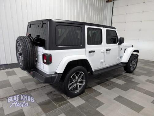 Bright White Clearcoat 2024 Jeep Wrangler 4xe Sport S
