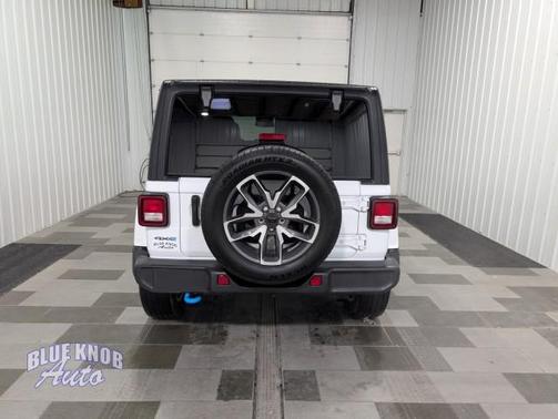 Bright White Clearcoat 2024 Jeep Wrangler 4xe Sport S