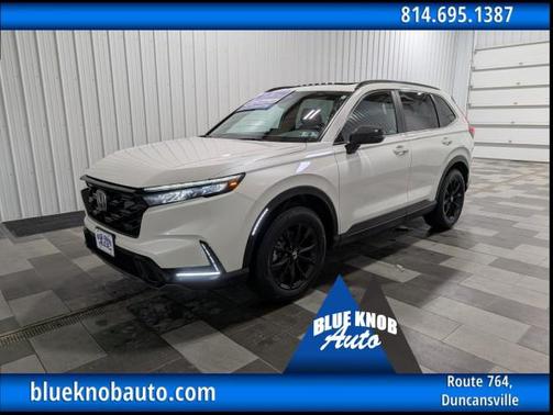 Platinum White Pearl 2024 Honda CR-V Hybrid Sport AWD