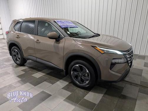 Baja Storm Metallic 2025 Nissan Rogue SV