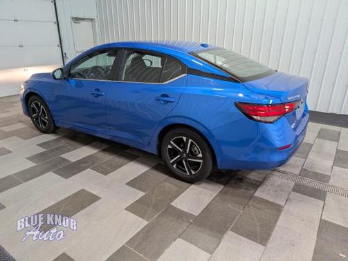 Electric Blue Metallic 2025 Nissan Sentra SV