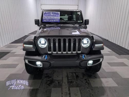 Granite Crystal Metallic Clearcoat 2022 Jeep Wrangler Unlimited 4xe Sahara