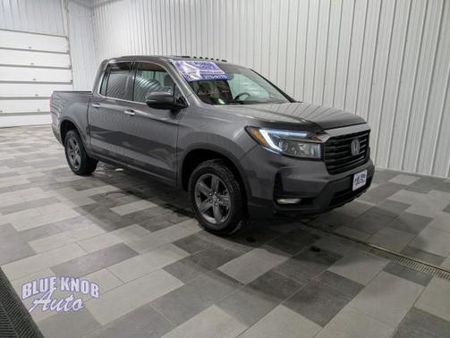 Modern Steel Metallic 2023 Honda Ridgeline RTL-E
