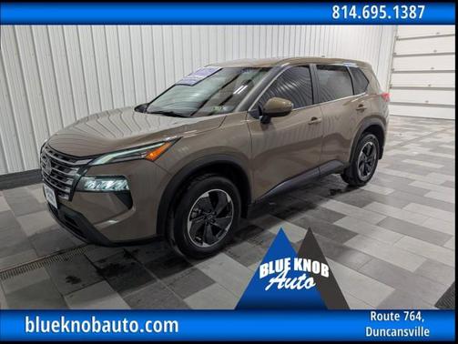 Baja Storm Metallic 2025 Nissan Rogue SV