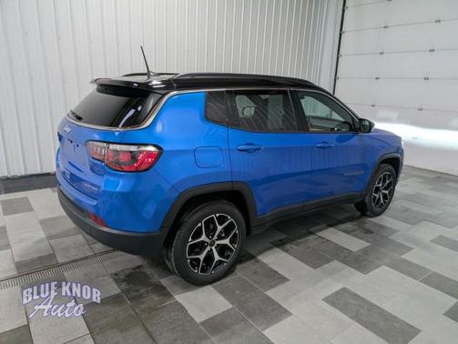 Hydro Blue Pearlcoat 2025 Jeep Compass Limited