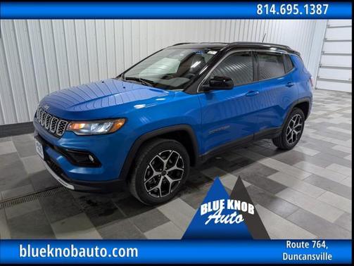 Hydro Blue Pearlcoat 2025 Jeep Compass Limited