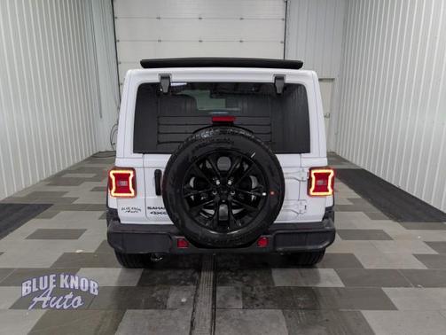 Bright White Clearcoat 2025 Jeep Wrangler 4xe Sahara