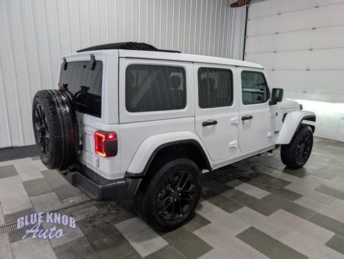 Bright White Clearcoat 2025 Jeep Wrangler 4xe Sahara