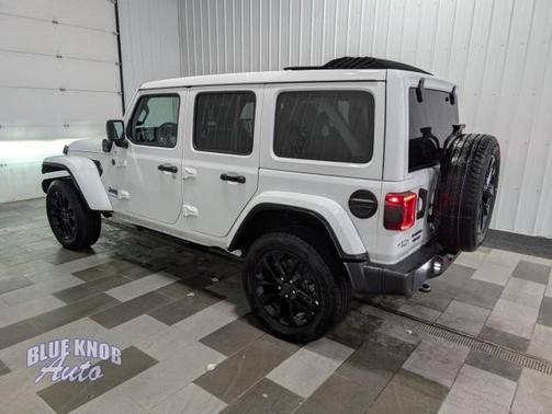 Bright White Clearcoat 2025 Jeep Wrangler 4xe Sahara