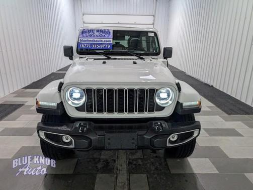 Bright White Clearcoat 2025 Jeep Wrangler 4xe Sahara