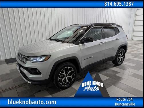 Silver Zynith Metallic Clearcoat 2025 Jeep Compass Limited