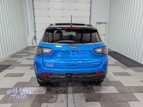 Hydro Blue Pearlcoat 2025 Jeep Compass Limited