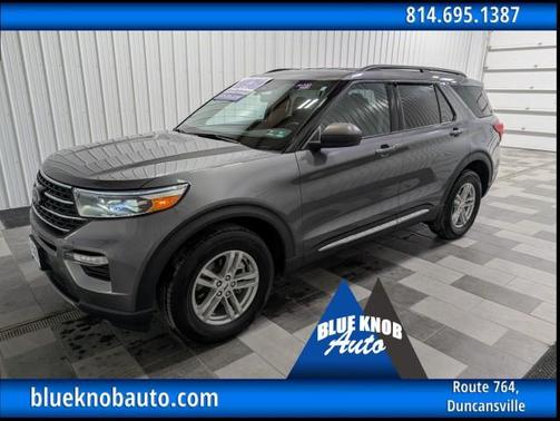 Carbonized Gray Metallic 2022 Ford Explorer XLT