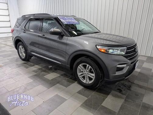 Carbonized Gray Metallic 2022 Ford Explorer XLT