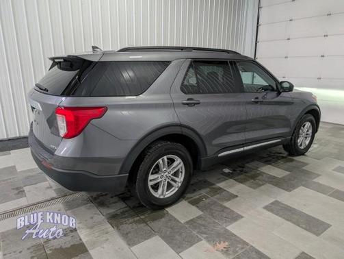 Carbonized Gray Metallic 2022 Ford Explorer XLT