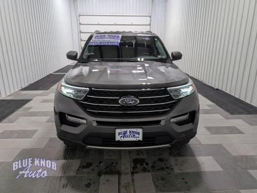 Carbonized Gray Metallic 2022 Ford Explorer XLT