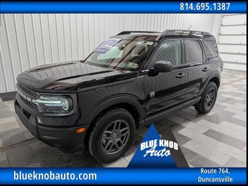 Shadow Black 2025 Ford Bronco Sport Big Bend