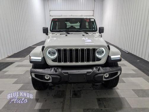 Bright White Clearcoat 2025 Jeep Wrangler 4xe Sahara