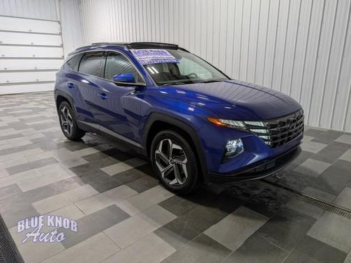 Intense Blue 2023 Hyundai TUCSON Limited