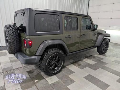 Sarge Green Clearcoat 2022 Jeep Wrangler Willys