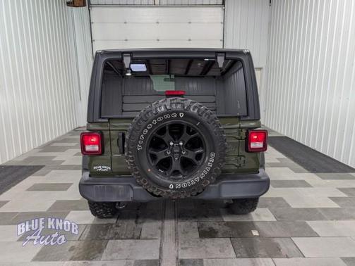Sarge Green Clearcoat 2022 Jeep Wrangler Willys