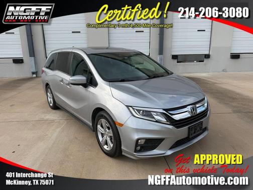 Lunar Silver Metallic 2018 Honda Odyssey EX-L
