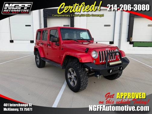 2016 Jeep Wrangler Unlimited Sahara