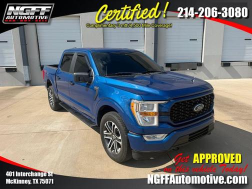 Atlas Blue Metallic 2022 Ford F-150 XL
