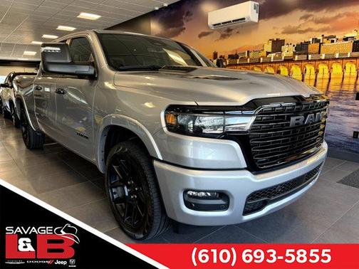 Billet Silver Metallic Clearcoat 2025 RAM 1500 Laramie