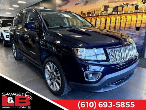 True Blue Pearlcoat 2017 Jeep Compass High Altitude