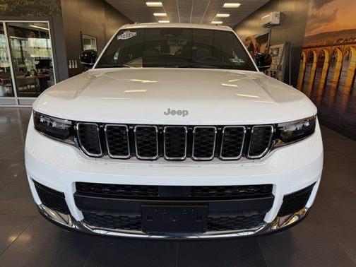 Bright White Clearcoat 2025 Jeep Grand Cherokee L Limited