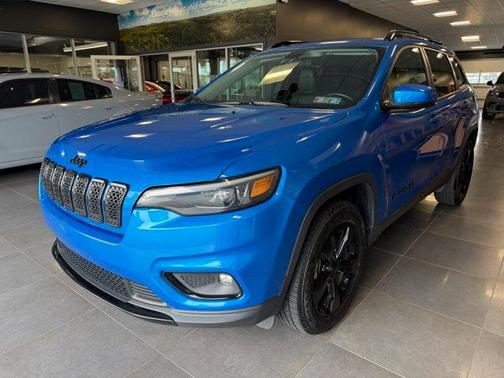 Hydro Blue Pearlcoat 2020 Jeep Cherokee Latitude Plus